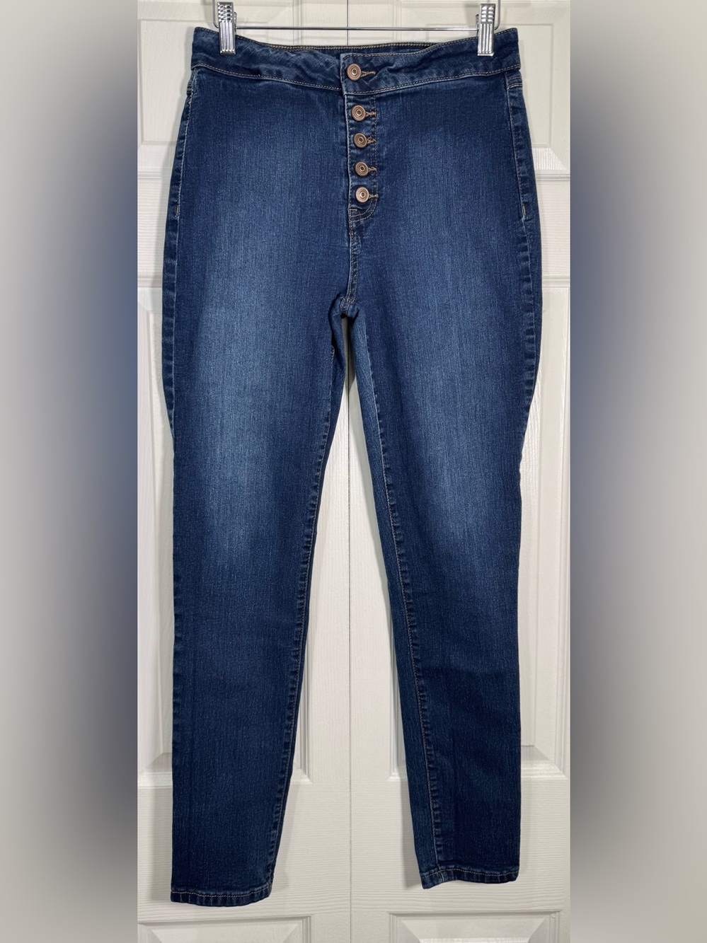 Signature Studio Hope Vintage Wash High Rise Skinny Jeans Size 8